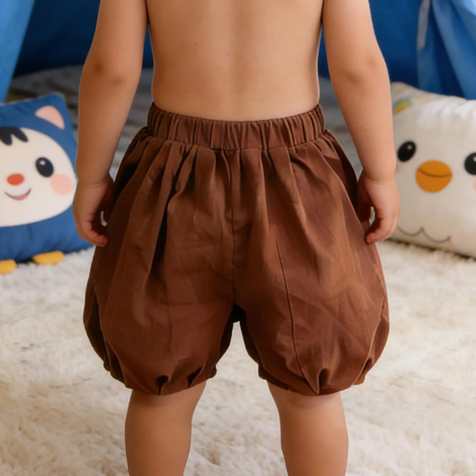 Pantalones bombachos de algodón para bebé – Estilo medieval - imagen 2