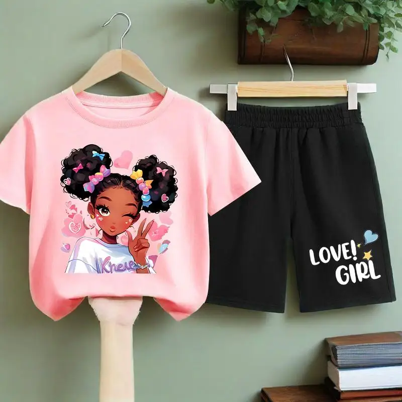 Conjunto veraniego 2 piezas para niños: camiseta y pantalones cortos - imagen 2