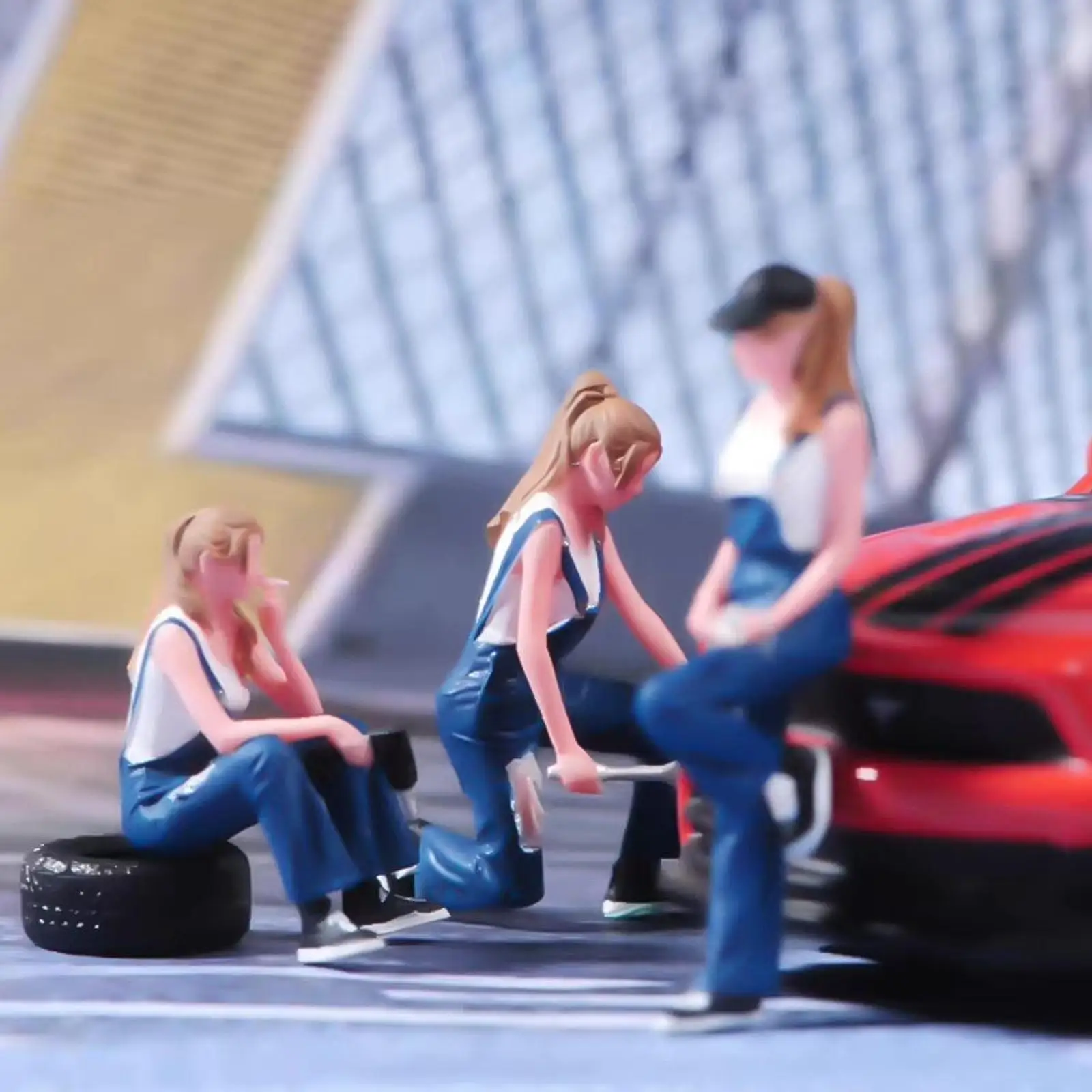 Coches en miniatura a escala para coleccionar, juguete infantil