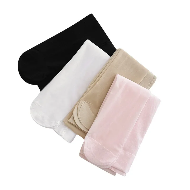 Pantimedias de ballet para niños y niñas, lisas y transpirables - imagen 4
