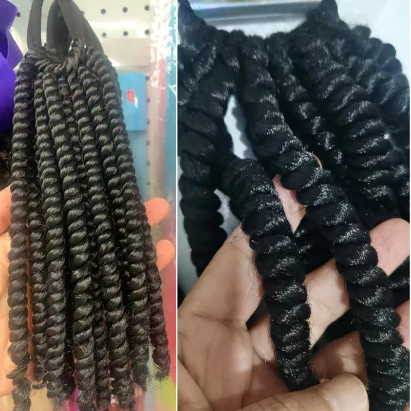 Detalle de la trenza elástica y las cuentas decorativas