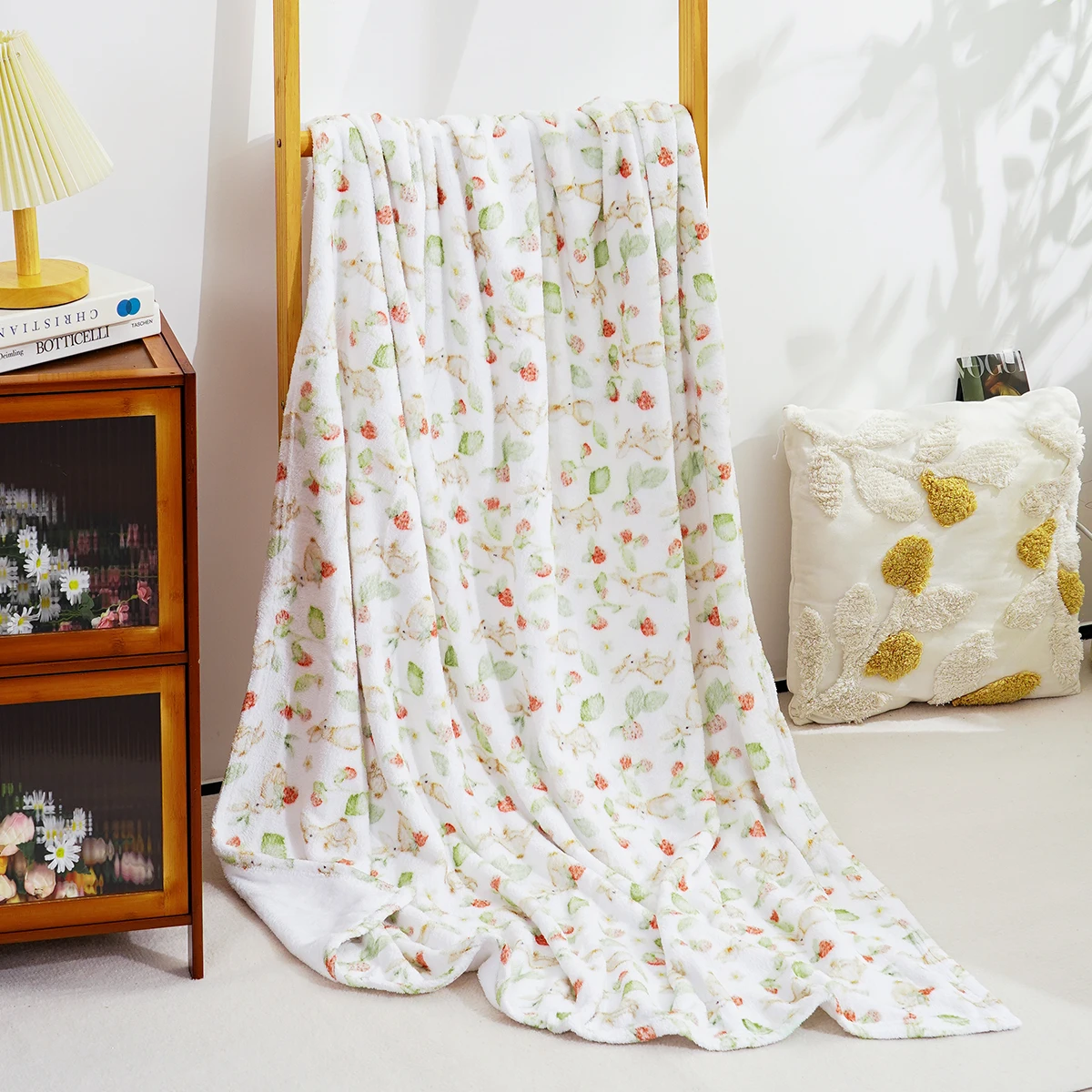 Manta coral suave para bebé recién nacido – Invierno cálida - imagen 3