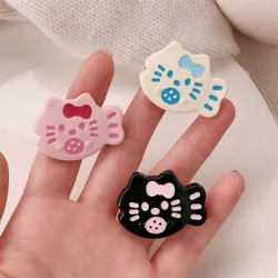 Horquillas infantiles con lazo y dibujos animados para niños