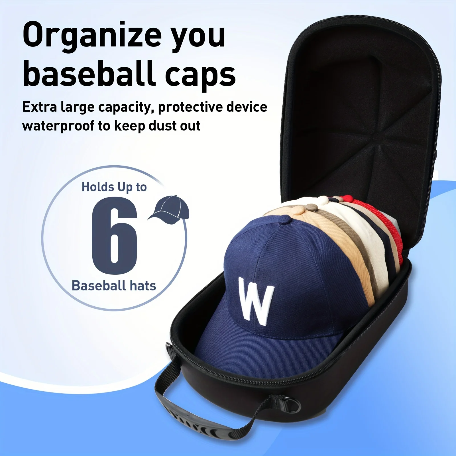 Bolsa protectora y transportable para gorra de béisbol infantil - imagen 4