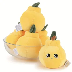 Peluche calmante sensorial con frutas naranja y mandarina