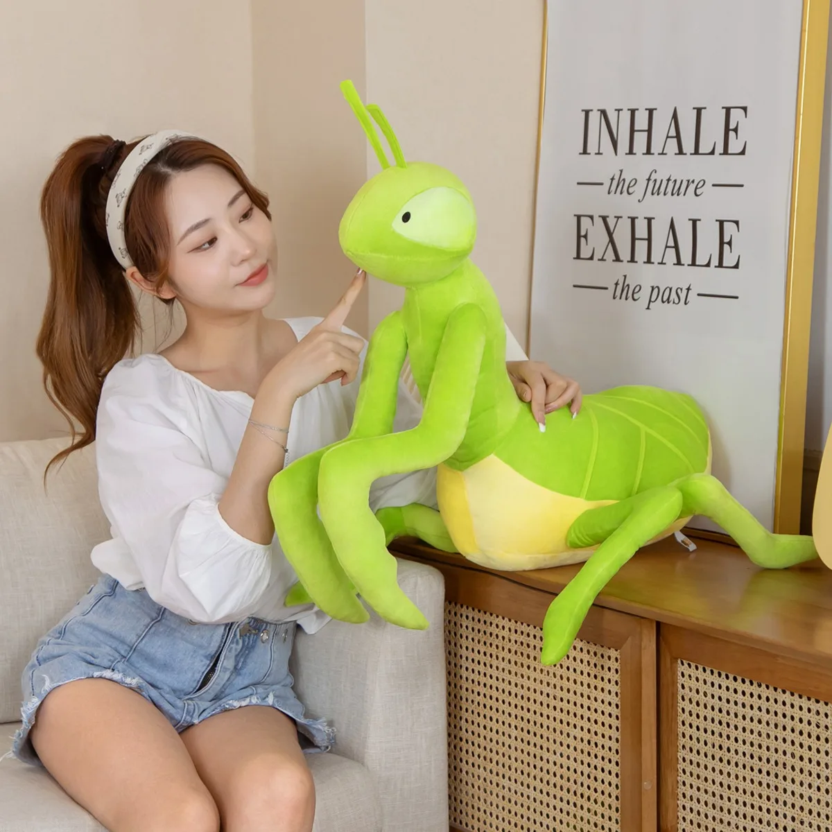 Peluche avestruz suave cojín animal ideal para regalo de cumpleaños - imagen 5