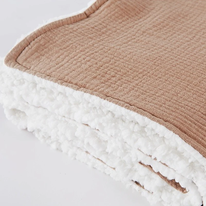 Manta envolvente de felpa suave para recién nacido – Funda cochecito