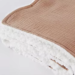 Manta envolvente de felpa suave para recién nacido – Funda cochecito