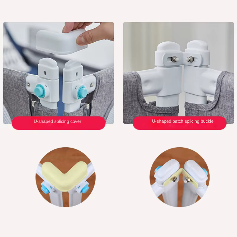 Valla de seguridad adjustable para cama de bebé - imagen 4