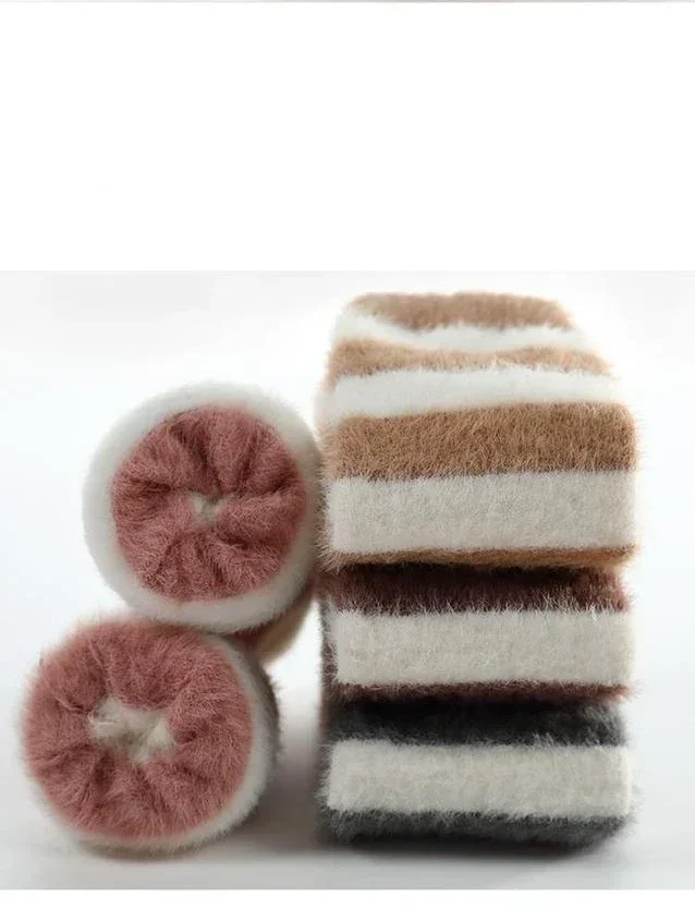 Medias de felpa gruesas para bebé - calcetines largos 0-3 años - imagen 4