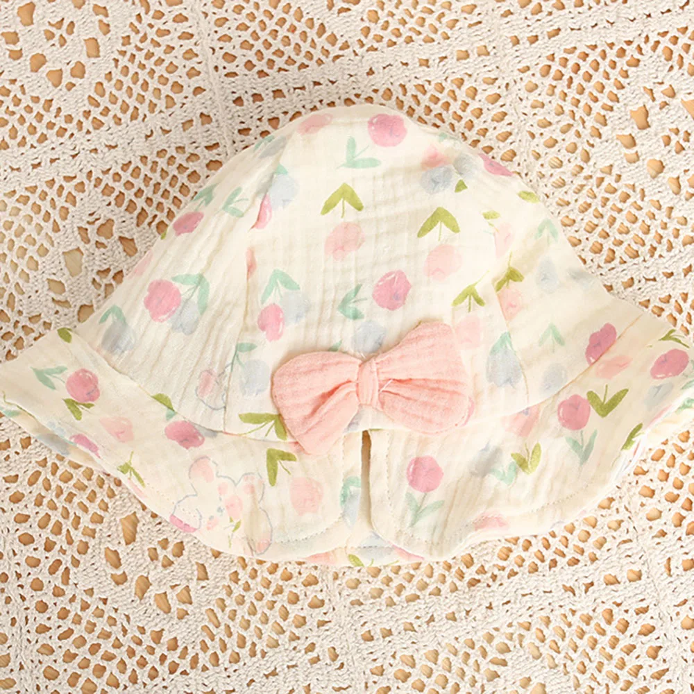 Mono de una pieza con volantes y sombrero para bebé niña Milangel - imagen 4