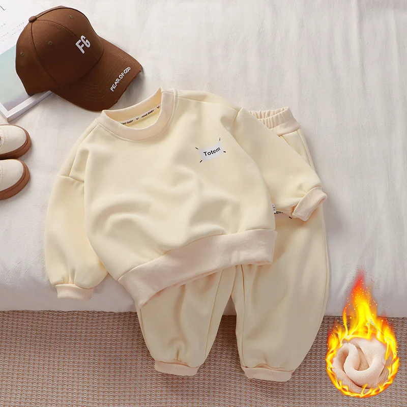 Conjunto de abrigo acolchado de invierno para bebé niño y niña - imagen 5
