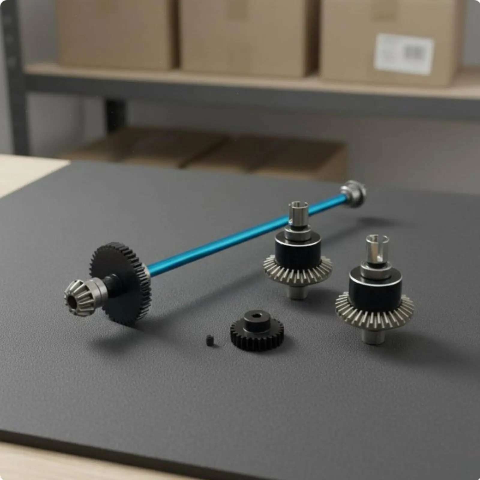 Kit caja de cambios para coche RC engranajes diferenciales metálicos - imagen 3