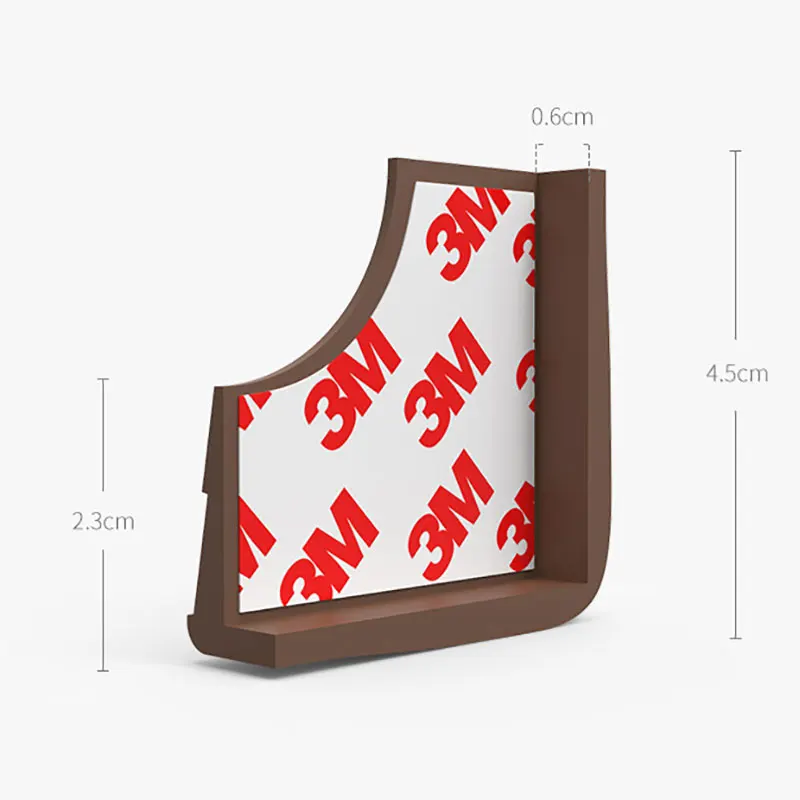 Protector de esquina de silicona estilo chino