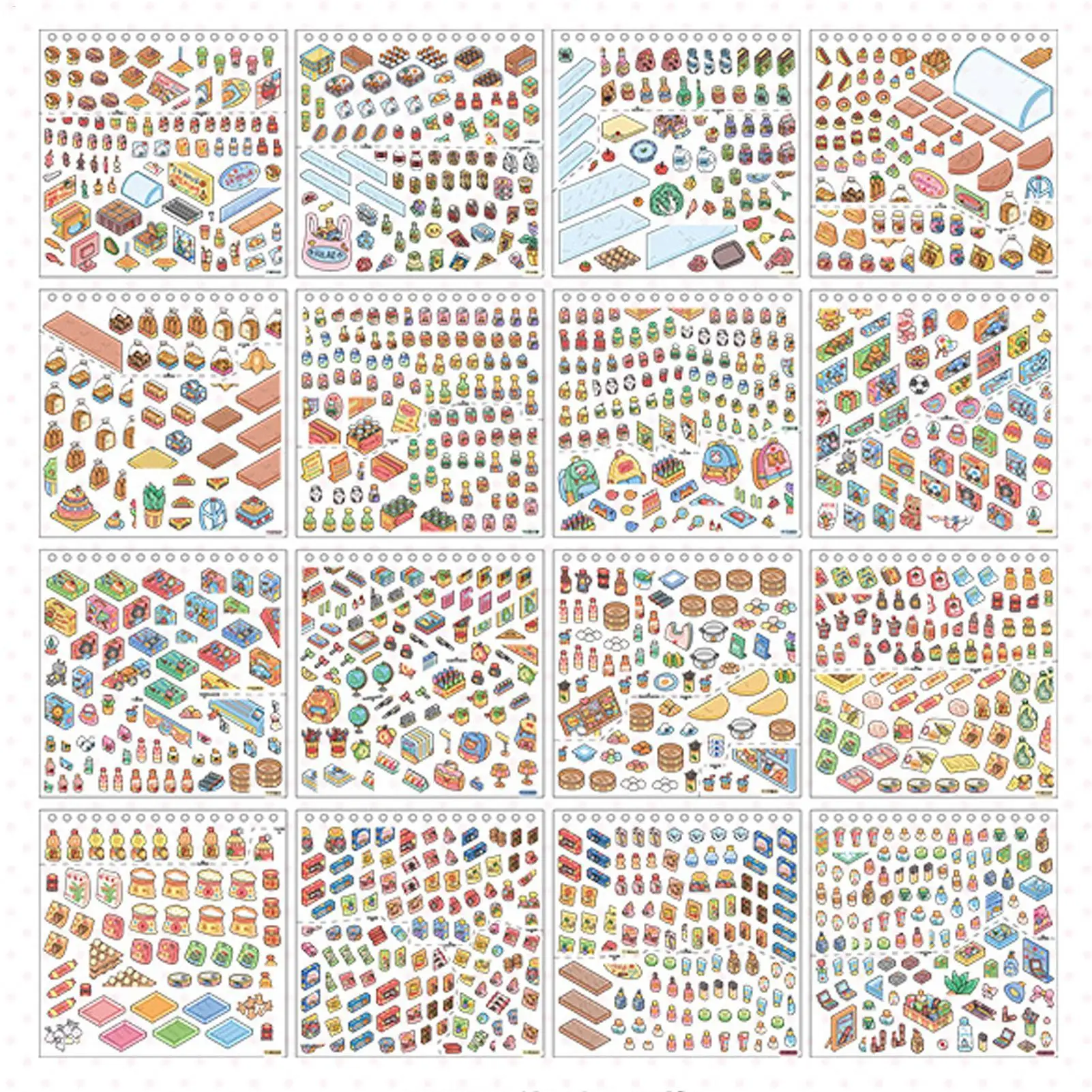 Pegatinas decorativas infantiles para manualidades