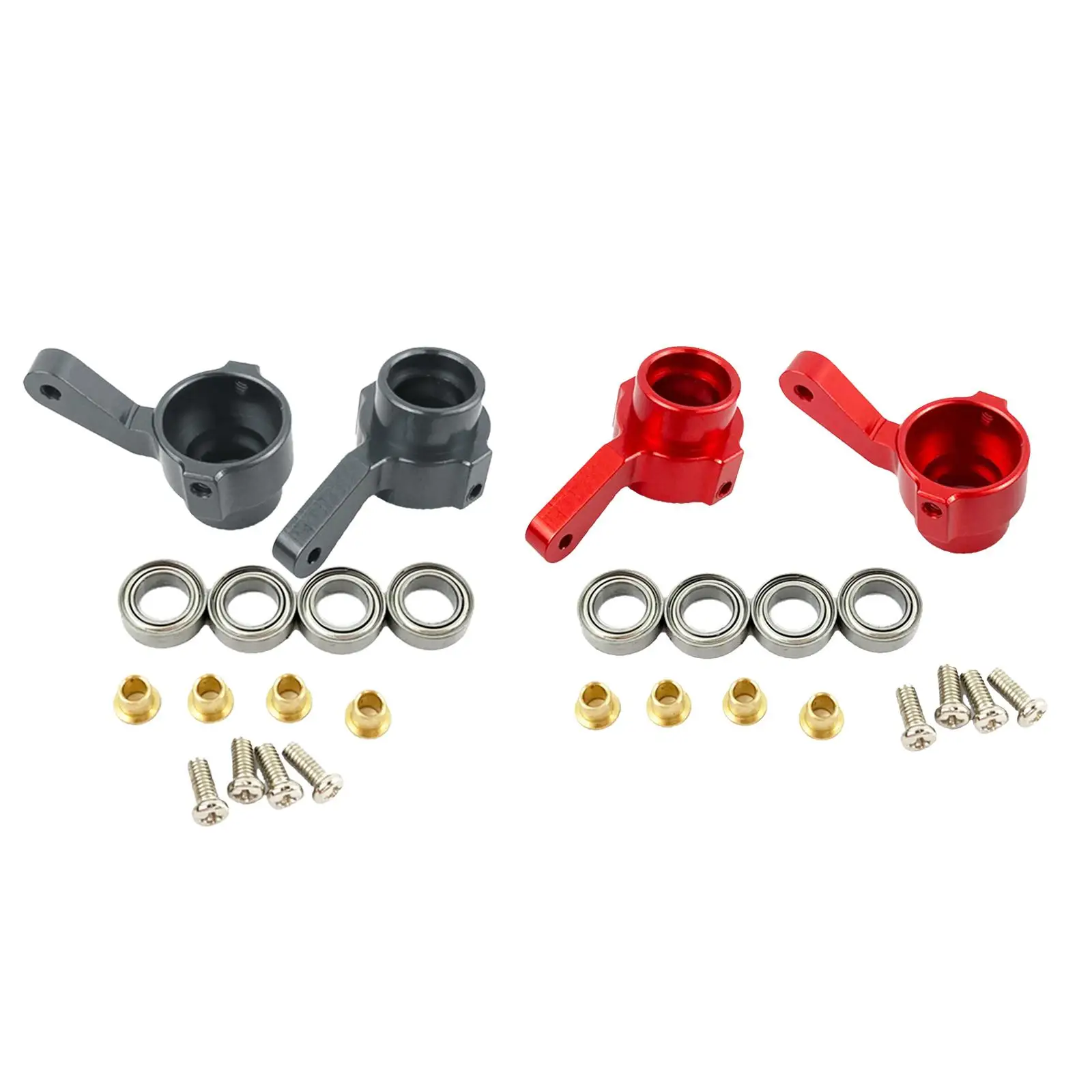 WPL porta ejes de dirección aleación para coche RC - imagen 3