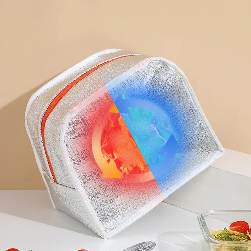 Bolsa de almuerzo infantil térmica impermeable de Oxford con dibujo animado - imagen 4