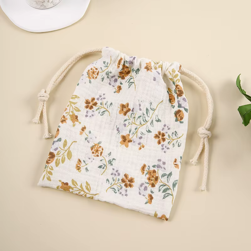 Bolsa muda de algodón con apilador de pañales – Organizador para bebé - imagen 4