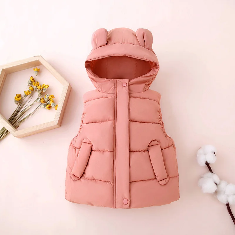 Chaleco de invierno cálido con capucha unisex - imagen 2