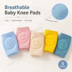IMBABY Calcetines antideslizantes de algodón para bebé con sonrisas