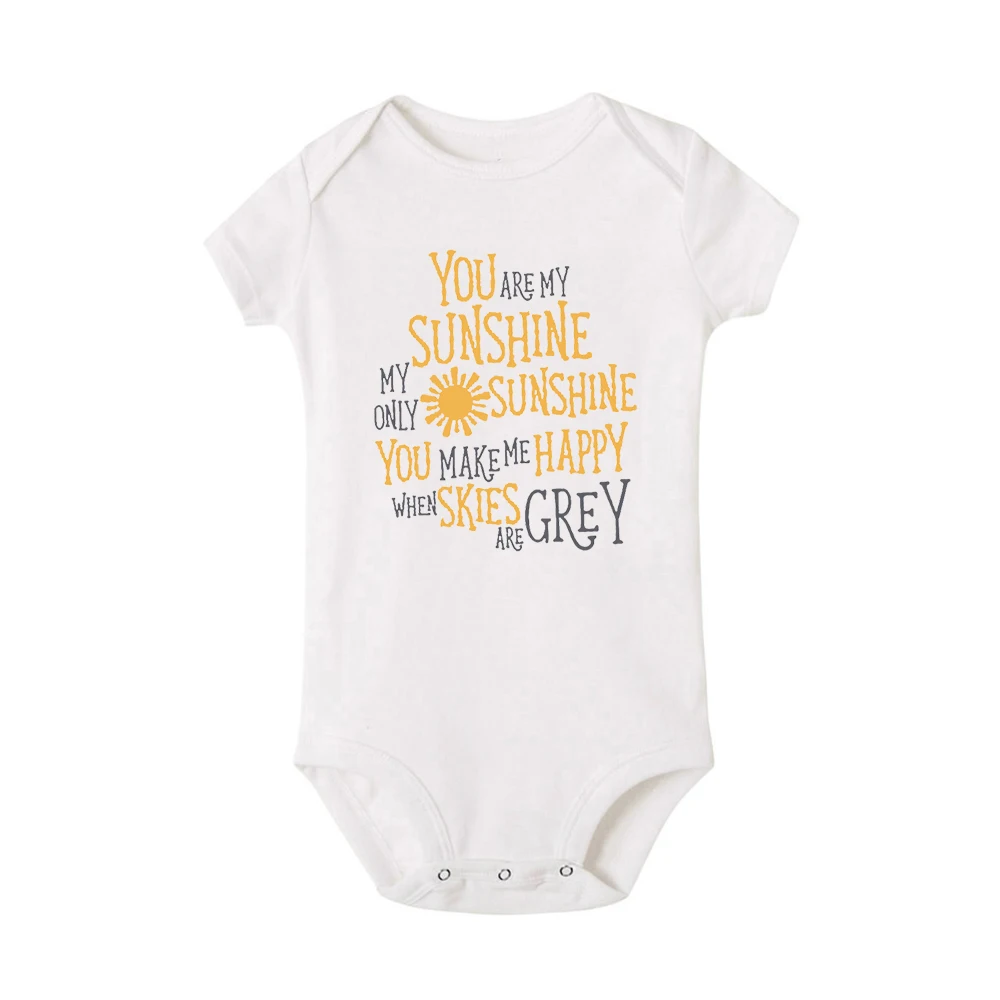 Mono veraniego de algodón para bebé recién nacido – Diseño divertido unisex - imagen 2