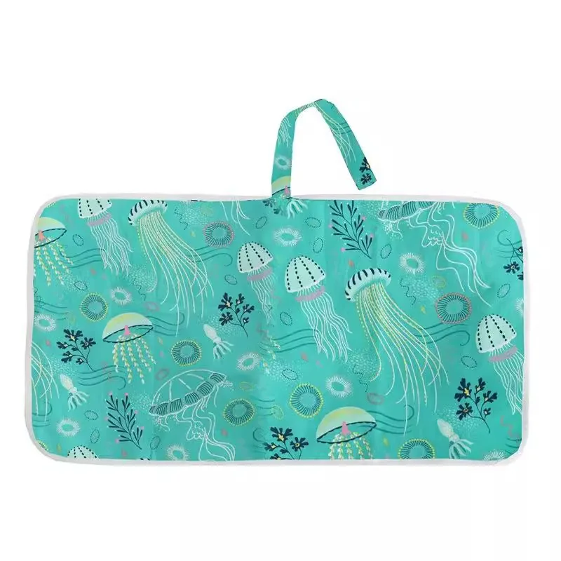 Bolsa de pañales impermeable colgante para cochecito con cierre