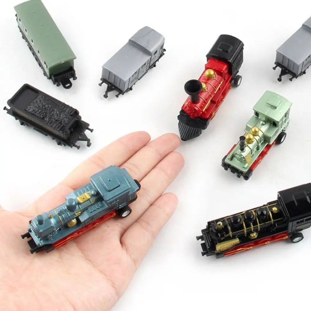Tren de juguete de aleación 1:60 fundido a presión - Retro a vapor - imagen 3