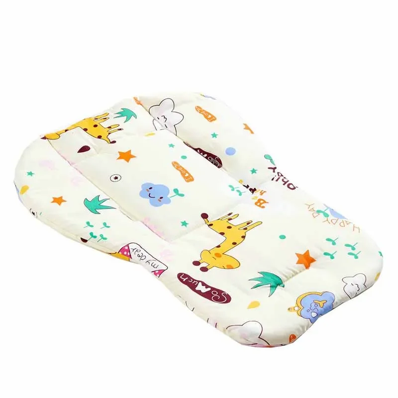 Cojín blandito de algodón para sillita de bebé – Estampado infantil - imagen 4