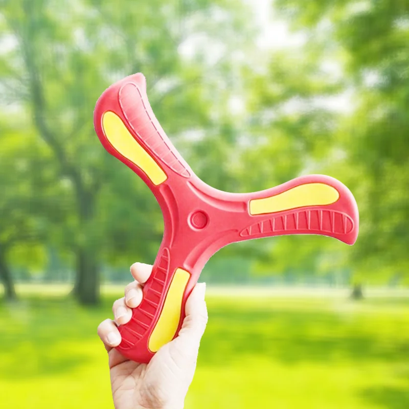 Juguete boomerang suave para niños de exterior, vuelo seguro - imagen 3