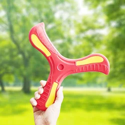 Juguete boomerang suave para niños de exterior, vuelo seguro