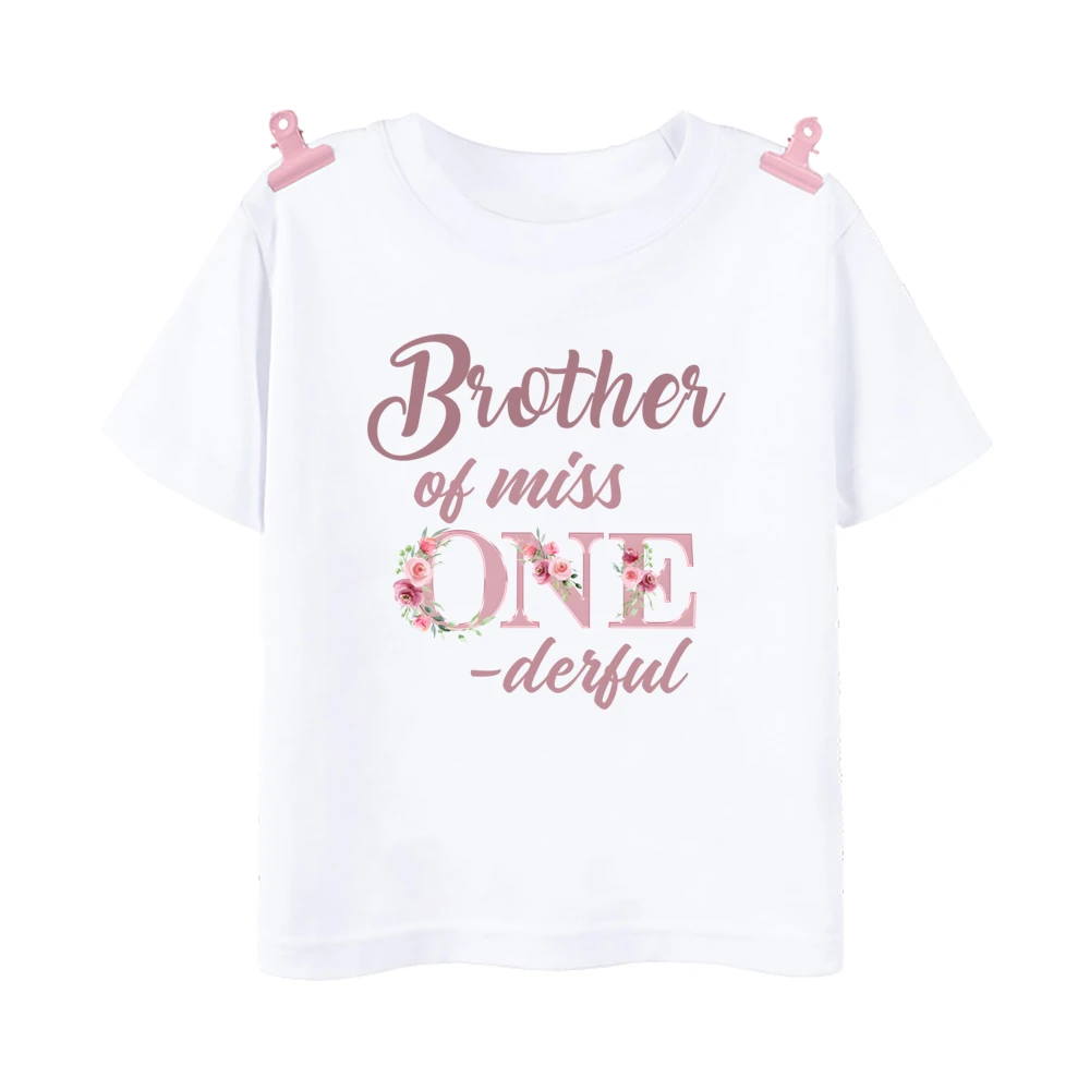 Camiseta bebé Miss on-derful Birthday para primer cumpleaños - imagen 5