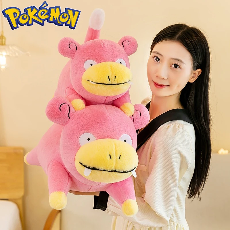Peluche de Slowpoke Pokemon, personaje suave tipo almohada para niños - imagen 2