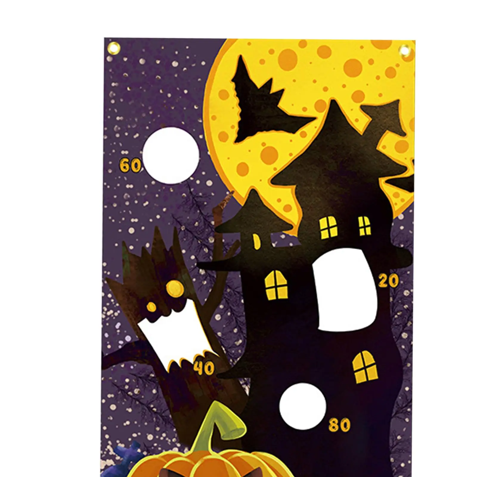 Juego de lanzamiento Halloween reutilizable para interior y exterior