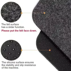 Alfombrilla antideslizante para freidora de aire resistente al calor