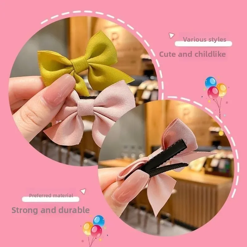 Pinzas lazo rojo para el pelo infantil – Accesorios de verano - imagen 4