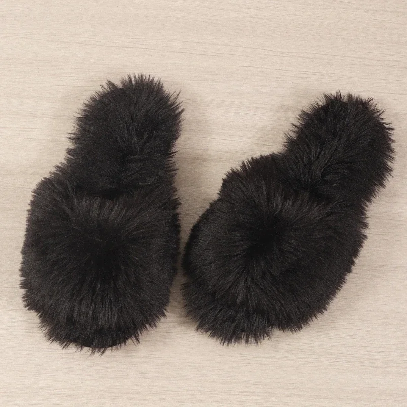 Pantuflas acolchadas para niña – Piel sintética suave y cálida para invierno - imagen 5