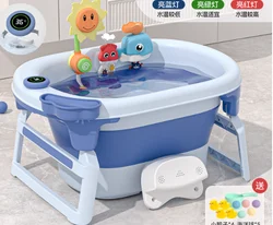 Bañera plegable portátil para bebé recién nacido - Cómoda y práctica