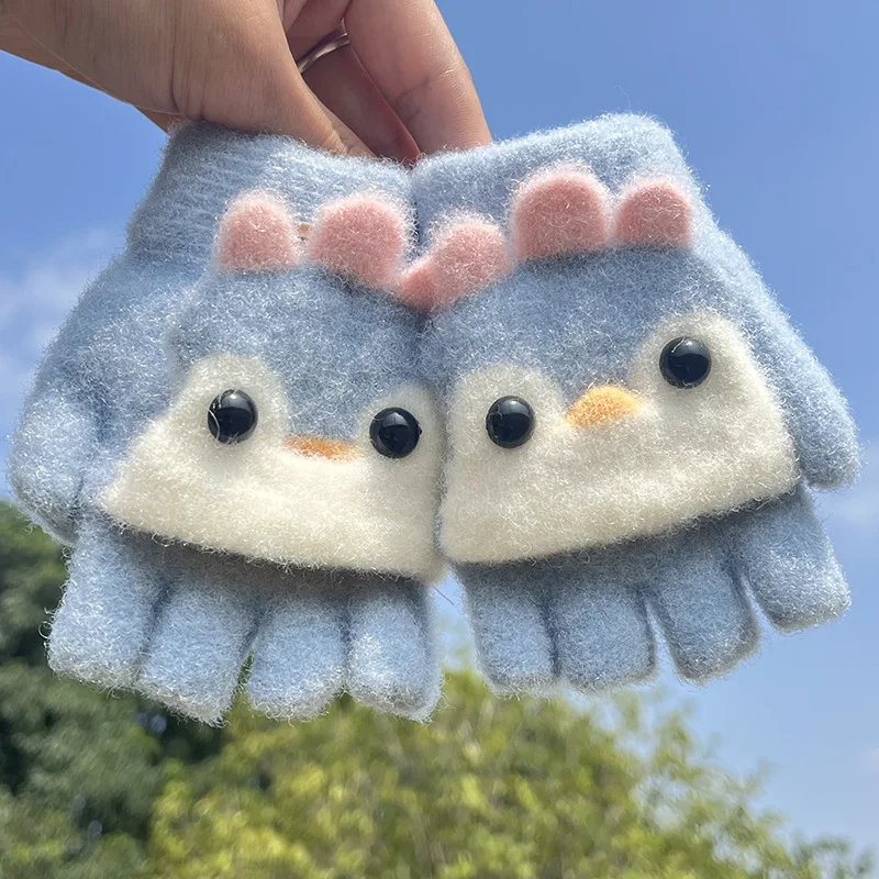 Guantes cinco dedos térmicos para bebé y niño, a prueba de viento - imagen 3