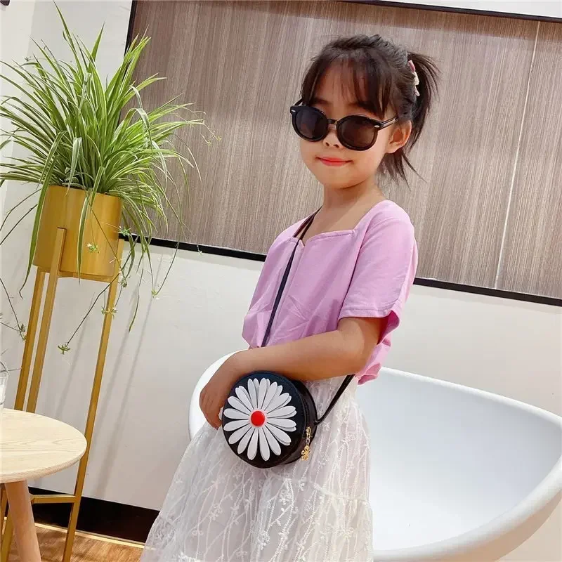 Margarita Bolsa cruzada para niñas – Estilo coreano, mensajero - imagen 3