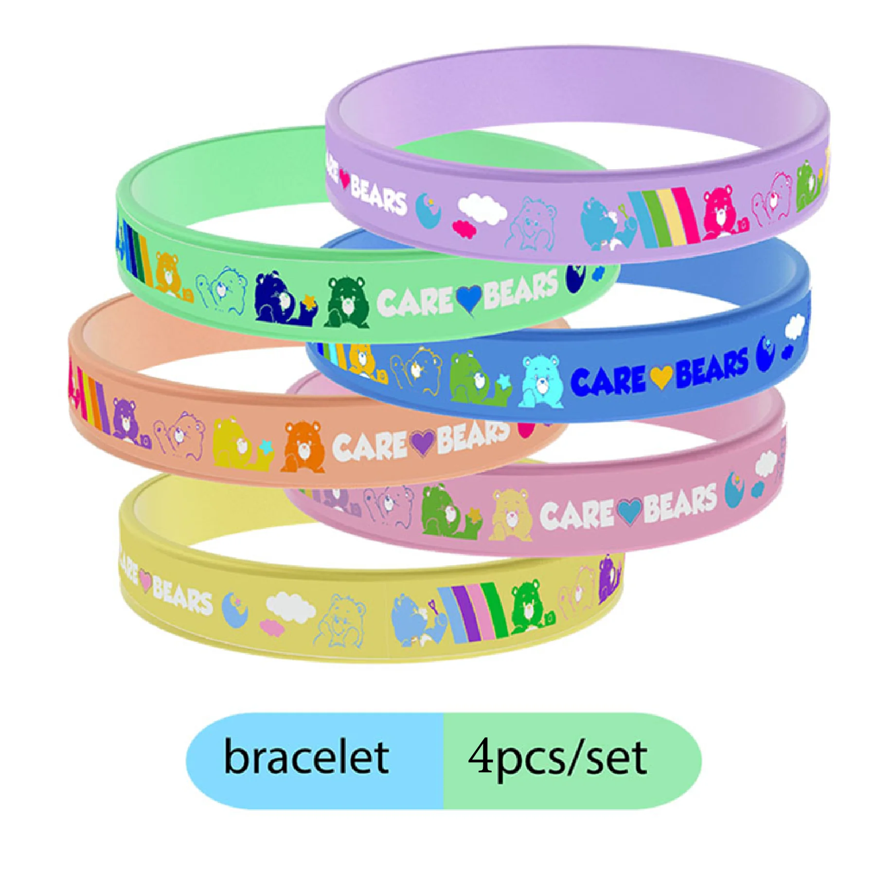 Care Bears Pulseras para niña – Regalo perfecto de cumpleaños - imagen 5