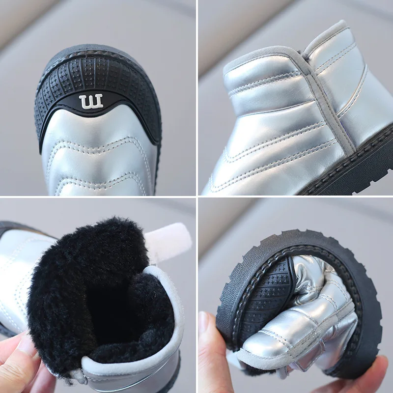 Botas de nieve antideslizantes para niño – Suela flexible - imagen 4
