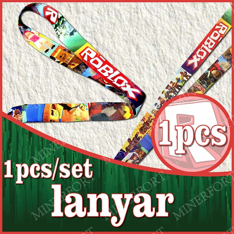 Cordón para llaveros ROBLOX infantil, cuerda colgante DIY móvil - imagen 2