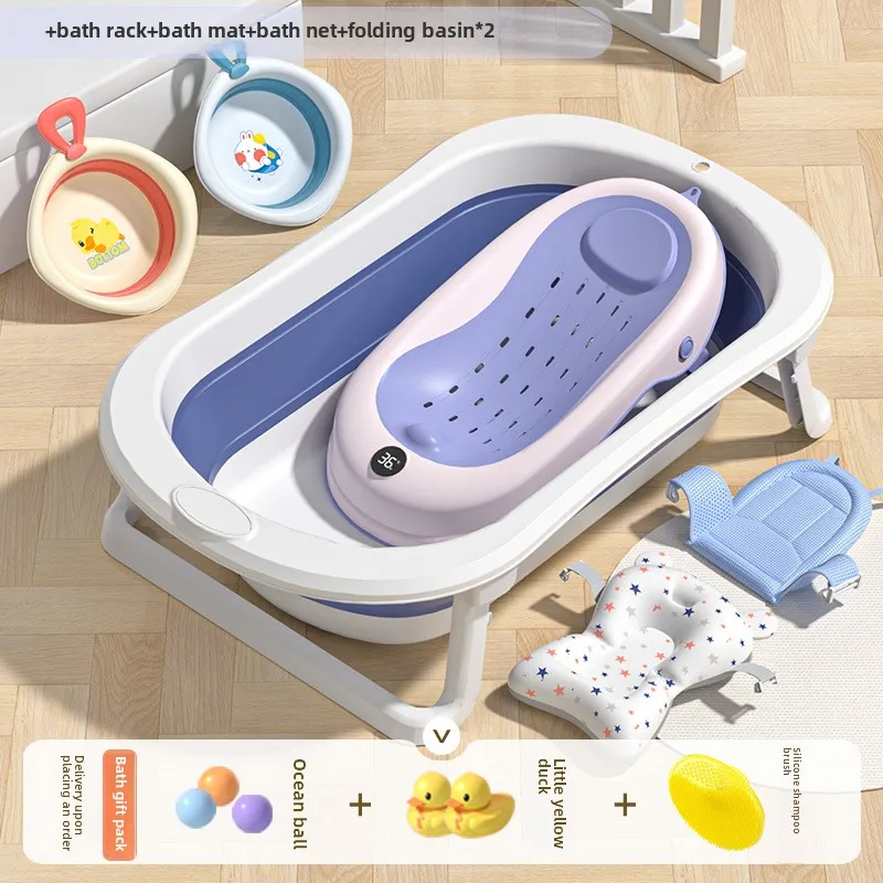 Bañera plegable para bebé ecológica – sentado y tumbado - imagen 2
