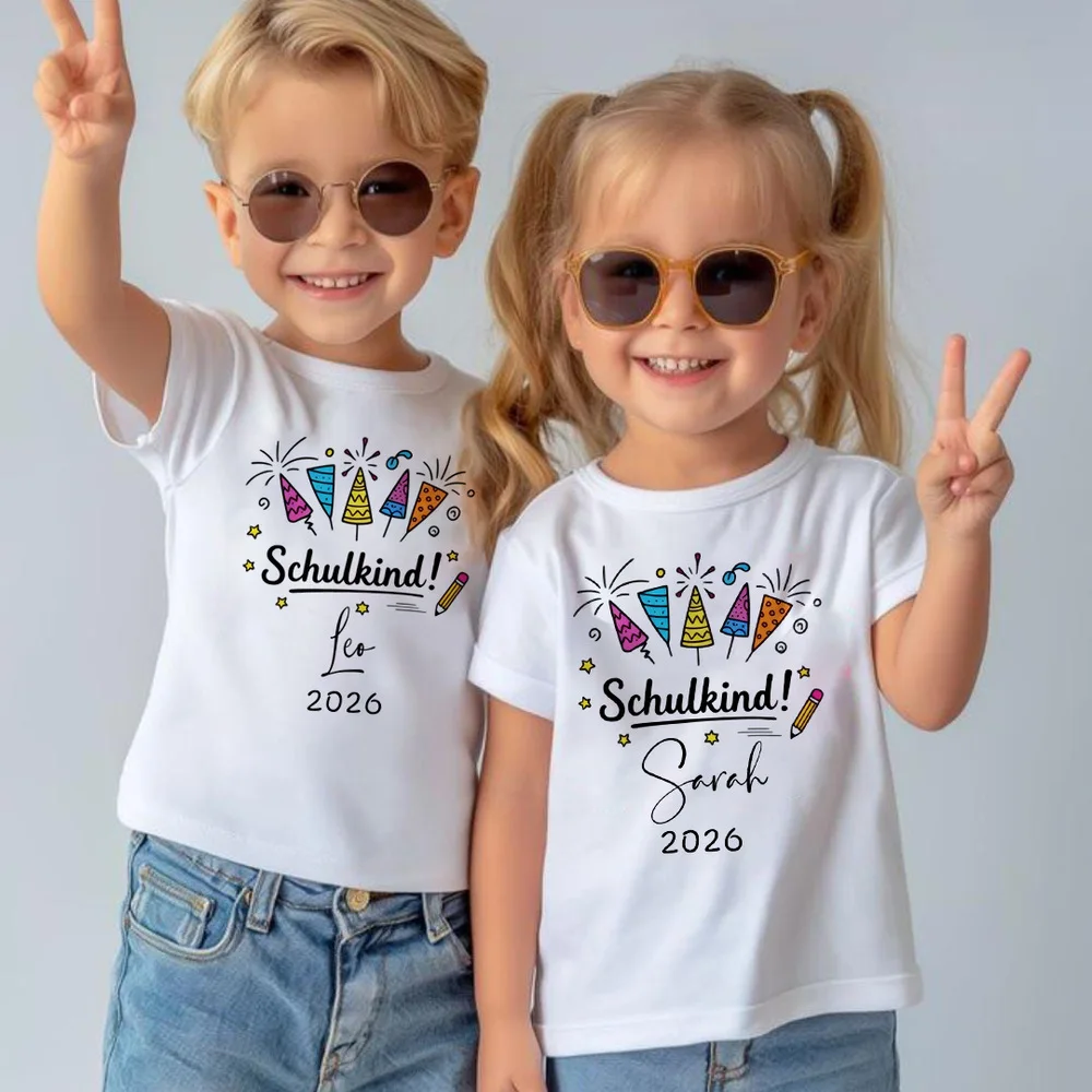 Camiseta personalizada para el primer día de cole – idea regalo - imagen 2