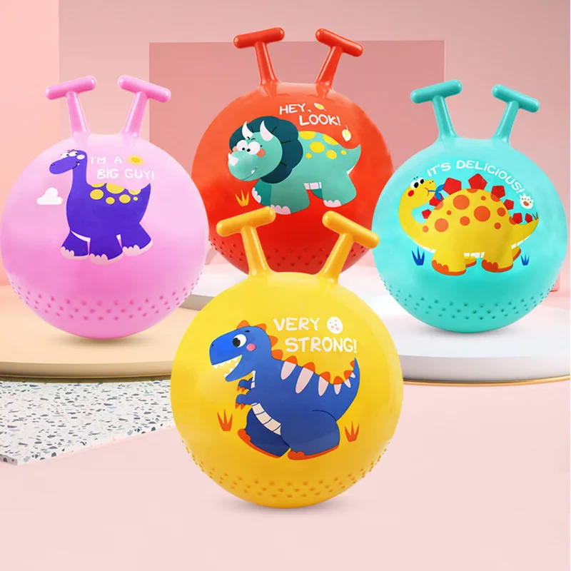 Juguete de rebote con pelotas para saltar y hacer ejercicio infantil