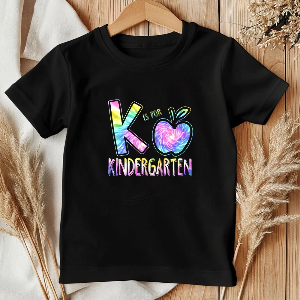 Camiseta K is for Kindergarten para pequeños – Primer día preescolar - imagen 2