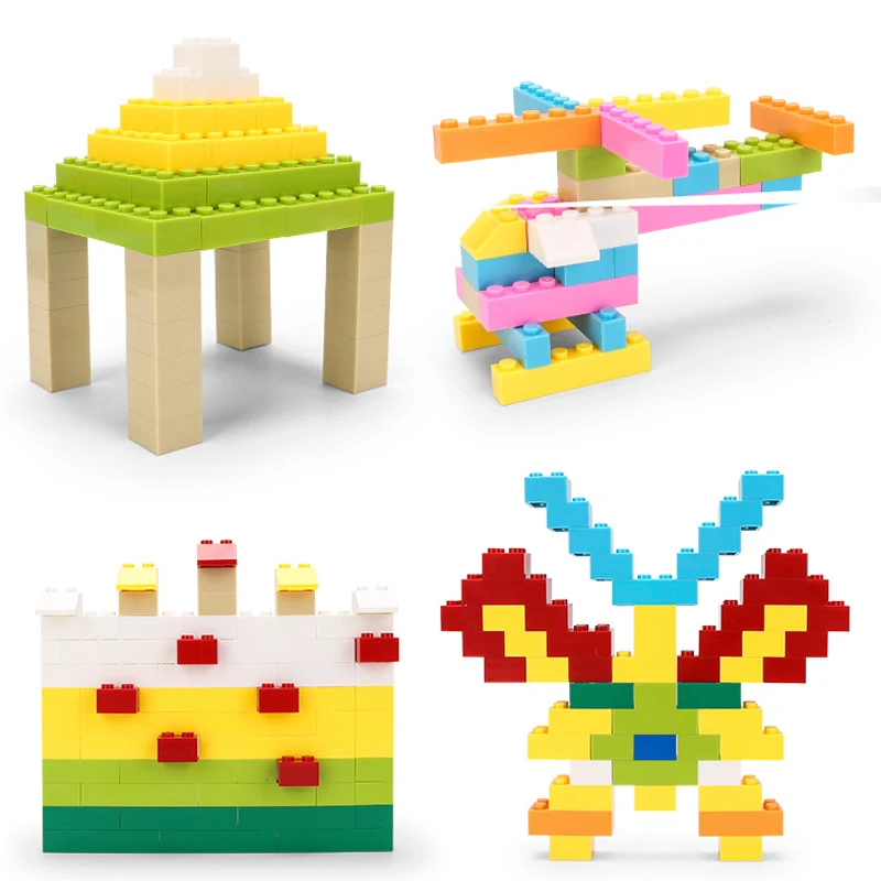 Bloques de construcción de formas aleatorias para niños coloridos - imagen 2