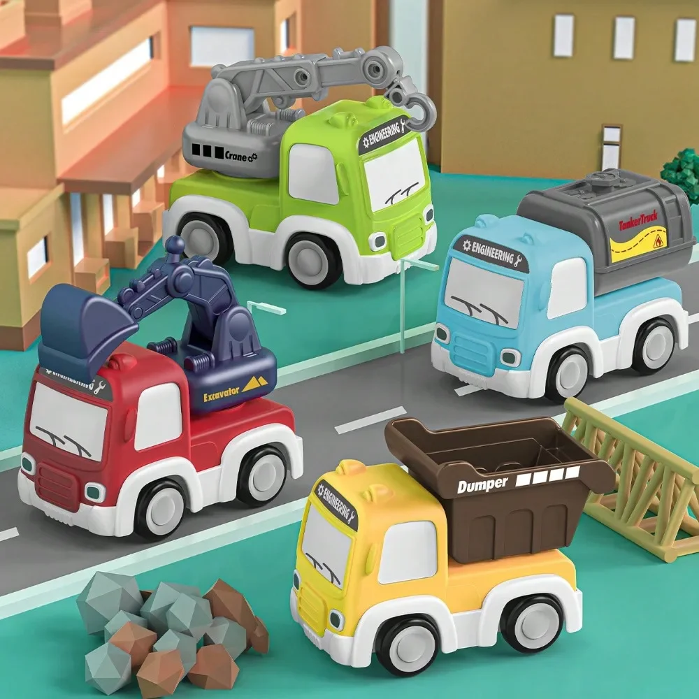 Mini camión de construcción de retrofricción