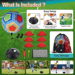 Set de entrenamiento de fútbol con rebote para padres e hijos