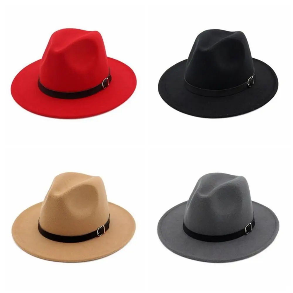 Sombrero fedora infantil clásico británico de ala ancha en fieltro - imagen 3